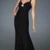 La Femme - 14555 Sleeveless Ruched Sweetheart Fitted Evening Dress Formal Gowns 1 La Femme - 14555 Sleeveless Ruched Sweetheart Fitted Evening Dress Formal Gowns