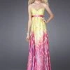 La Femme - 15142 Strapless Long Gown In Fresh And Fruity Hues Formal Gowns 1 La Femme - 15142 Strapless Long Gown In Fresh And Fruity Hues Formal Gowns