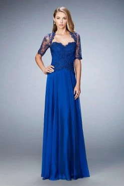 Formal Gowns La Femme - 21957 Laced Sweetheart A-Line Dress