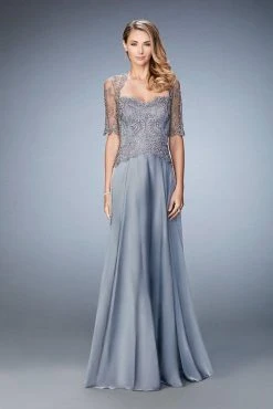 Formal Gowns La Femme - 21957 Laced Sweetheart A-Line Dress