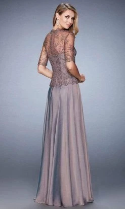 Formal Gowns La Femme - 21957 Laced Sweetheart A-Line Dress