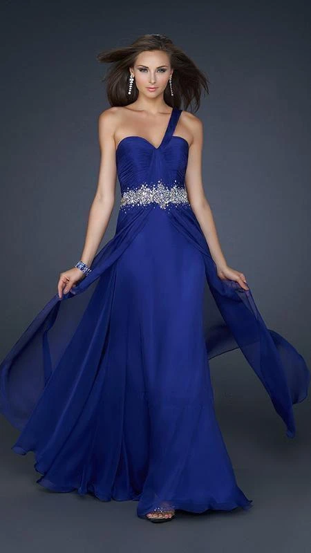 La Femme Gigi - 17613 Ruched Embellished Sweetheart Chiffon Gown Formal Gowns 3 La Femme Gigi - 17613 Ruched Embellished Sweetheart Chiffon Gown Formal Gowns