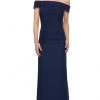Formal Gowns La Femme - Straight Across Jersey Formal Dress 29541SC