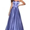 La Femme - Sweetheart Empire A-Line Evening Dress 27506SC - 1 Pc Dark Periwinkle In Size 6 Available Formal Gowns