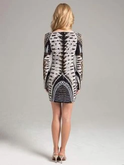 Lara Dresses - 32986 Dress In Black White Cocktail Dresses