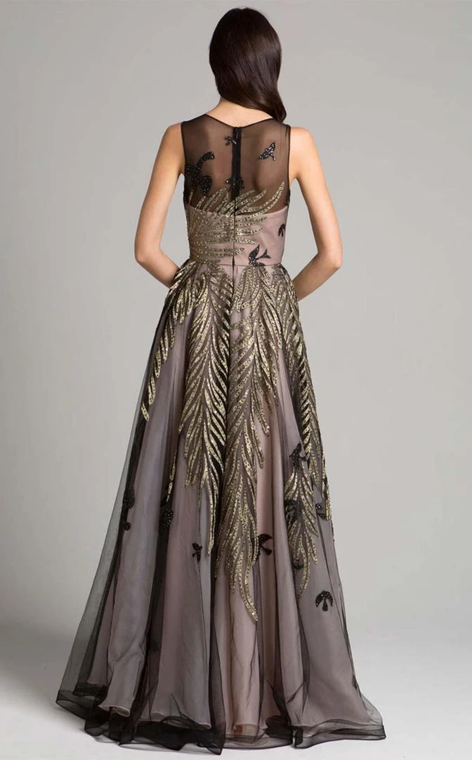 Lara Dresses - 33272 Pleated Scoop A-line Dress 4 Lara Dresses - 33272 Pleated Scoop A-line Dress