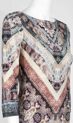 Cocktail Dresses London Times - T3085M Chevron Print Sheath Dress 17 Cocktail Dresses London Times - T3085M Chevron Print Sheath Dress