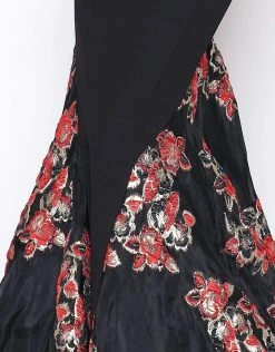 Formal Gowns Mac Duggal - 67673R Floral Plunging Fitted Mermaid Gown 7 Formal Gowns Mac Duggal - 67673R Floral Plunging Fitted Mermaid Gown