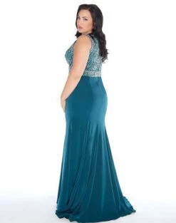 Mac Duggal - 77388F Sleeveless Embellished V-neck Sheath Dress 7 Mac Duggal - 77388F Sleeveless Embellished V-neck Sheath Dress