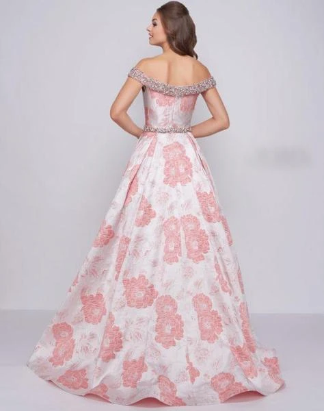 Mac Duggal Ballgowns - 66710H Embellished Off-Shoulder Ballgown 4 Mac Duggal Ballgowns - 66710H Embellished Off-Shoulder Ballgown