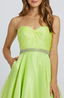 Formal Gowns Mac Duggal Ballgowns - 67105H Strapless Ruched Sweetheart Ballgown