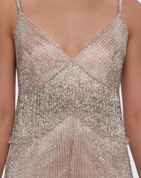 Mac Duggal Black White Red - 4742R Shimmery Plunging V-neck Jumpsuit Prom Dresses 5 Mac Duggal Black White Red - 4742R Shimmery Plunging V-neck Jumpsuit Prom Dresses