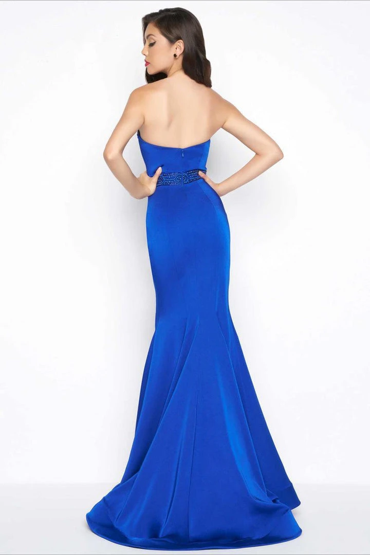 Mac Duggal - Black White Red Style 85602R Formal Gowns 4 Mac Duggal - Black White Red Style 85602R Formal Gowns