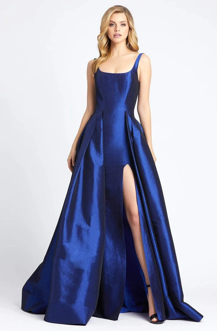 Mac Duggal Evening - 12225D Sleeveless Ballgown With High Slit Formal Gowns 3 Mac Duggal Evening - 12225D Sleeveless Ballgown With High Slit Formal Gowns