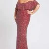 Mac Duggal Fabulouss - 4836F Embellished Scoop Long Fitted Dress Formal Gowns
