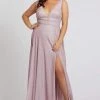 Formal Gowns Mac Duggal Fabulouss - 49043F Glittered Long Column Dress
