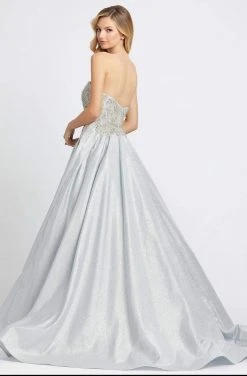 Formal Gowns Mac Duggal Prom - 66700M Strapless Bead-Crusted Bodice Ballgown