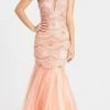 Madison James - 16-328 Dress In Coral Formal Gowns 1 Madison James - 16-328 Dress In Coral Formal Gowns