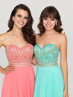 Madison James - 16-364 Dress In Green Formal Gowns