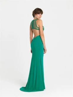 Madison James - 16-414 Dress In Green Formal Gowns