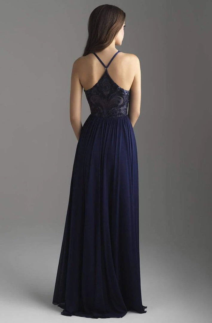 Formal Gowns Madison James - 18-605 Sequin Ornate Embroidered Bodice A-Line Gown 6 Formal Gowns Madison James - 18-605 Sequin Ornate Embroidered Bodice A-Line Gown