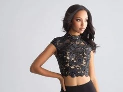 Madison James - 18-655 Two Piece High Neck Evening Gown Formal Gowns 8 Madison James - 18-655 Two Piece High Neck Evening Gown Formal Gowns