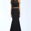 Formal Gowns Madison James - 18-688 Beaded Halter Trumpet Dress 2 Formal Gowns Madison James - 18-688 Beaded Halter Trumpet Dress