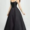 Formal Gowns Madison James - 19-107 Sleeveless Square Neck Mikado Prom Ballgown 2 Formal Gowns Madison James - 19-107 Sleeveless Square Neck Mikado Prom Ballgown