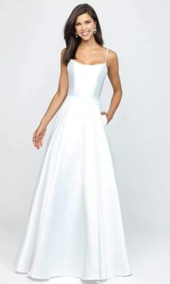 Formal Gowns Madison James - 19-107 Sleeveless Square Neck Mikado Prom Ballgown 14 Formal Gowns Madison James - 19-107 Sleeveless Square Neck Mikado Prom Ballgown