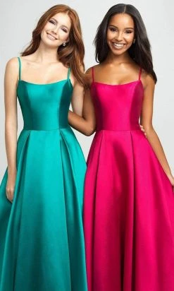 Formal Gowns Madison James - 19-107 Sleeveless Square Neck Mikado Prom Ballgown 16 Formal Gowns Madison James - 19-107 Sleeveless Square Neck Mikado Prom Ballgown