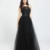 Madison James - 19-188 Embellished Lace Illusion Tulle Gown 2 Madison James - 19-188 Embellished Lace Illusion Tulle Gown