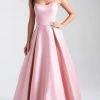 Formal Gowns Madison James - 20-314 Seamed Scoop Pleated Ballgown 1 Formal Gowns Madison James - 20-314 Seamed Scoop Pleated Ballgown
