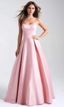 Formal Gowns Madison James - 20-314 Seamed Scoop Pleated Ballgown