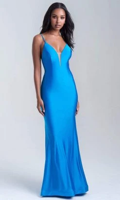 Formal Gowns Madison James - 20-319 Illusion Plunging Neck Sleeveless Mermaid Gown 12 Formal Gowns Madison James - 20-319 Illusion Plunging Neck Sleeveless Mermaid Gown