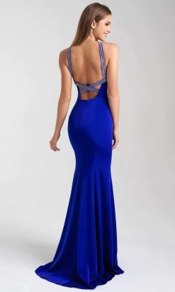 Formal Gowns Madison James - 20-324 Halter Evening Dress With Slit 7 Formal Gowns Madison James - 20-324 Halter Evening Dress With Slit