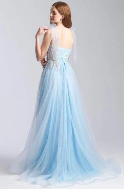 Formal Gowns Madison James - 20-343 Embroidered Sweetheart Tulle A-line Gown