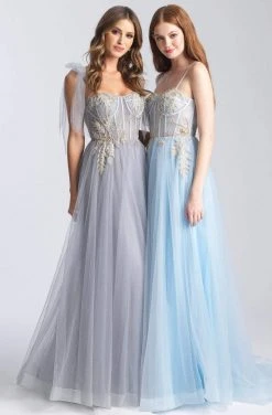 Formal Gowns Madison James - 20-343 Embroidered Sweetheart Tulle A-line Gown