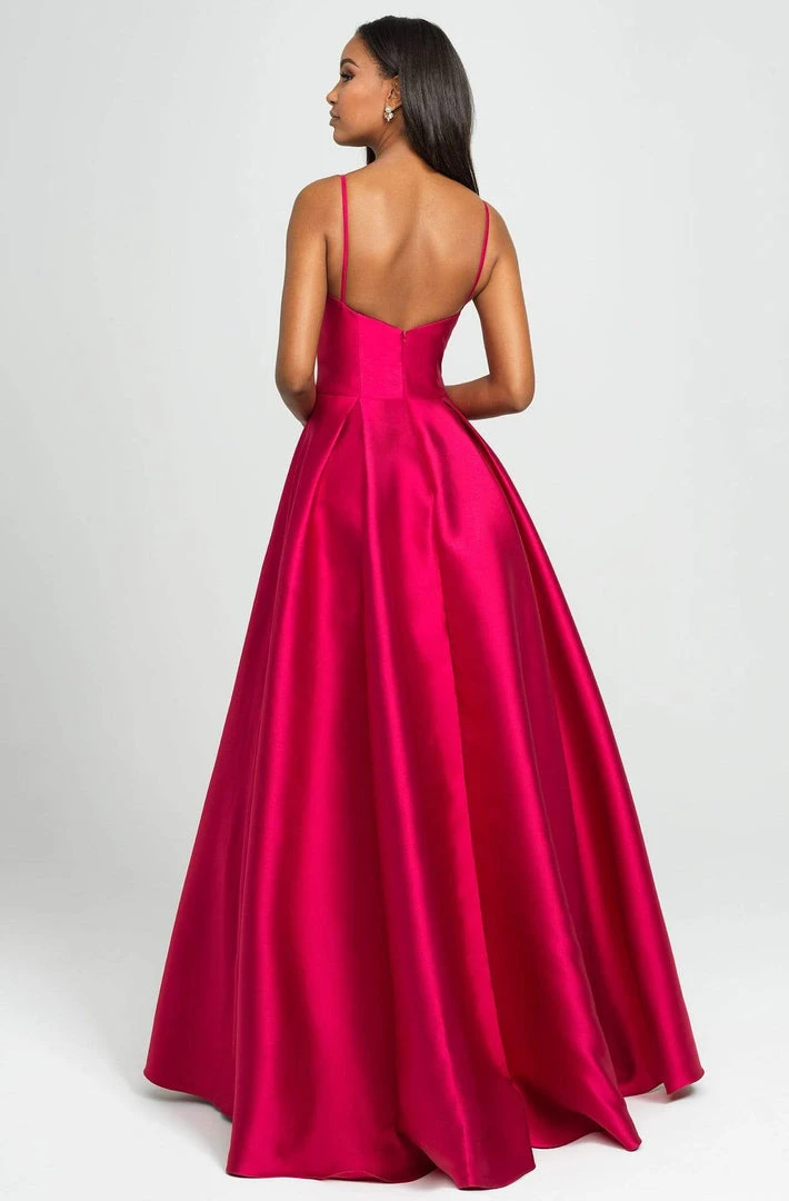 Formal Gowns Madison James - Sleeveless Square Neck Mikado Prom Ballgown 19-107 - 1 Pc Cerise In Size 8 Available 8 Formal Gowns Madison James - Sleeveless Square Neck Mikado Prom Ballgown 19-107 - 1 Pc Cerise In Size 8 Available
