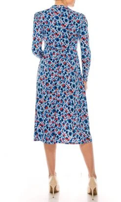 Maggy London - G4799M High Neck A-Line Dress
