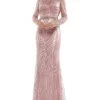 Formal Gowns Marsoni By Colors - MV1027 Embellished Bateau Trumpet Dress 1 Formal Gowns Marsoni By Colors - MV1027 Embellished Bateau Trumpet Dress