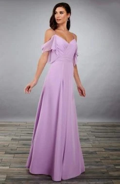 Mary's Bridal - Sweetheart Ruched Bodice A-Line Dress MB7074 - 1 Pc Orchid In Size 10 Available Formal Gowns