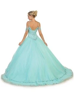 May Queen - Bejeweled Sweetheart Quinceanera Ballgown Formal Gowns