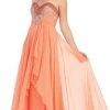 May Queen - Divine Long Strapless Sequined Prom Dress 2 May Queen - Divine Long Strapless Sequined Prom Dress