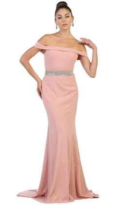 Formal Gowns May Queen - Embellished Off-Shoulder Sheath Homecoming Dress 15 Formal Gowns May Queen - Embellished Off-Shoulder Sheath Homecoming Dress