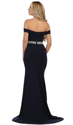 Formal Gowns May Queen - Embellished Off-Shoulder Sheath Homecoming Dress 17 Formal Gowns May Queen - Embellished Off-Shoulder Sheath Homecoming Dress