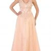 May Queen - Embellished Scoop A-line Evening Dress Formal Gowns 1 May Queen - Embellished Scoop A-line Evening Dress Formal Gowns