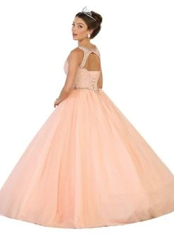 Formal Gowns May Queen - Embellished V-neck Evening Gown 13 Formal Gowns May Queen - Embellished V-neck Evening Gown