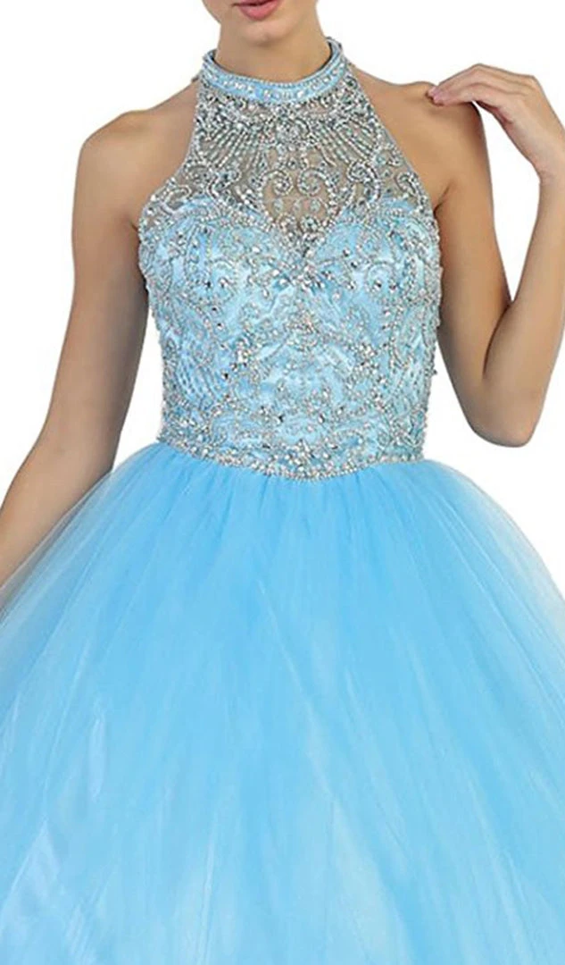 May Queen - Exquisite High Illusion Organza Formal Ballgown 4 May Queen - Exquisite High Illusion Organza Formal Ballgown