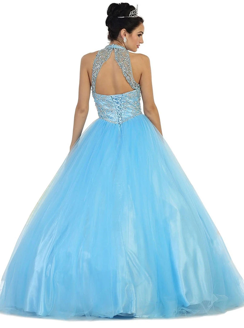May Queen - Exquisite High Illusion Organza Formal Ballgown 5 May Queen - Exquisite High Illusion Organza Formal Ballgown