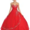 May Queen - Floral Jeweled Sweetheart Formal Ballgown Plus Size Dresses 2 May Queen - Floral Jeweled Sweetheart Formal Ballgown Plus Size Dresses